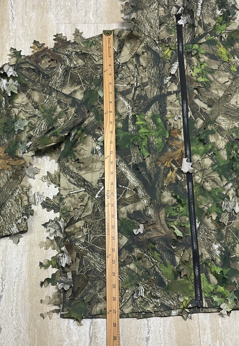 Red Head Mens Size S/M 3D Leaves Hunting Jacket TrueTimber HTC