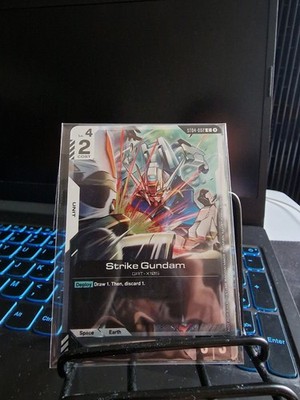 Gundam Kartenspiel,,Starter Deck Launch Event Promo Strike Gundam & Kira Yamato 