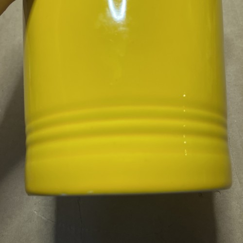 HLC Fiesta Marigold Utensil Crock - Great Shape - Picture 3 of 5