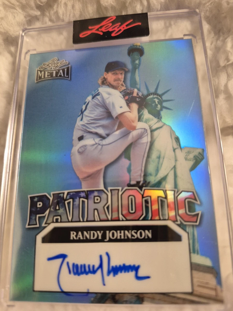 Leaf Randy Johnson Baseball Serial Numbered Sports Trading Cards