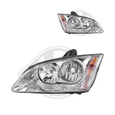 Fari Anteriori Sinistro Destro H1/H7 Per Ford Focus II DA_ HCP DP FFS