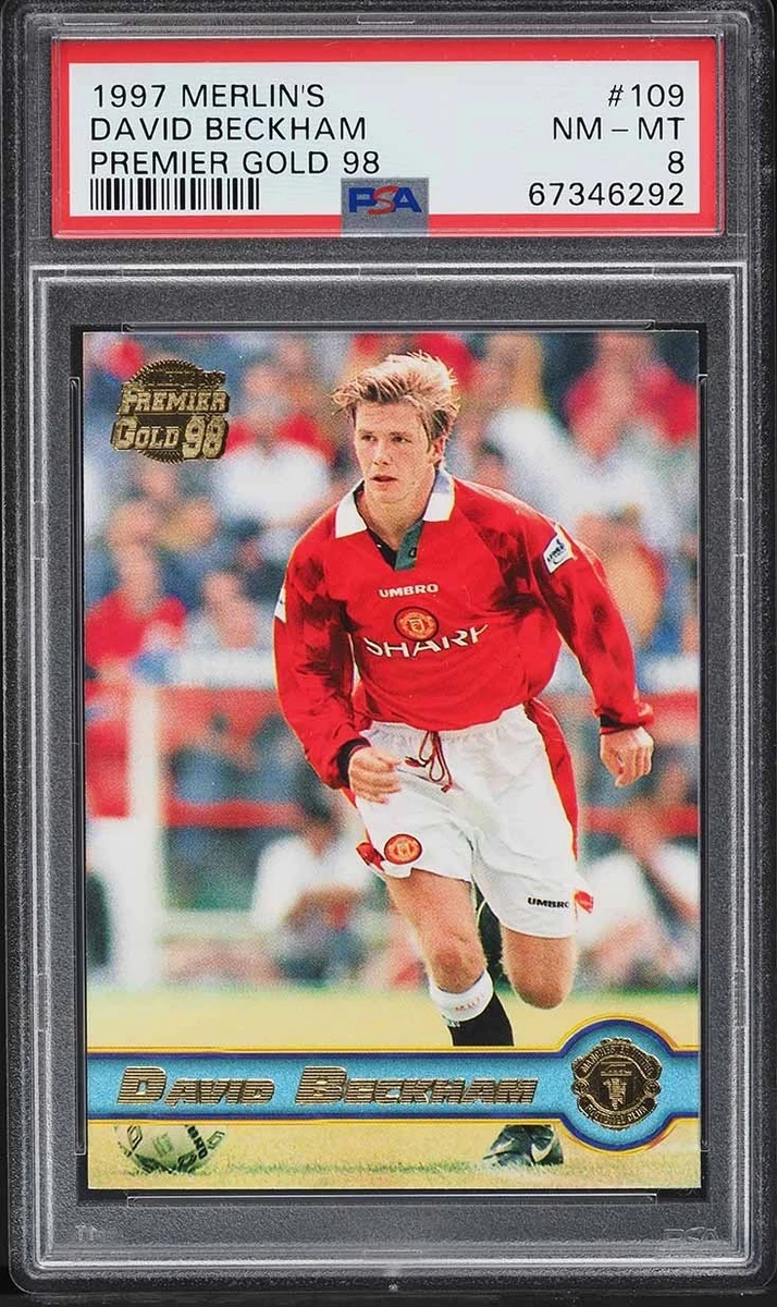 1997-98 Merlin Premier Gold David Beckham #109 for sale | eBay