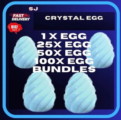 Crystal Eggs Adopt From Me Today! NEW! ONLINE   | Same Day   Us Seller  