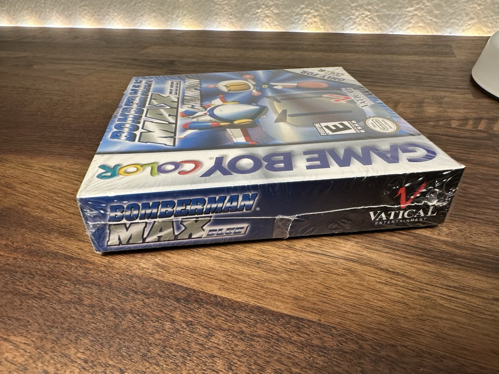 Bomberman Max Blue Champion GBC Game Boy Color CIB in Shrink