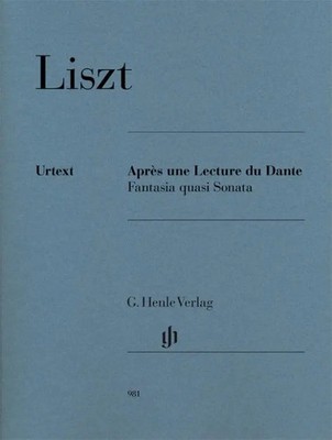 Liszt, Franz - Après une Lecture du Dante - Fantasia quasi Sonata Franz Liszt