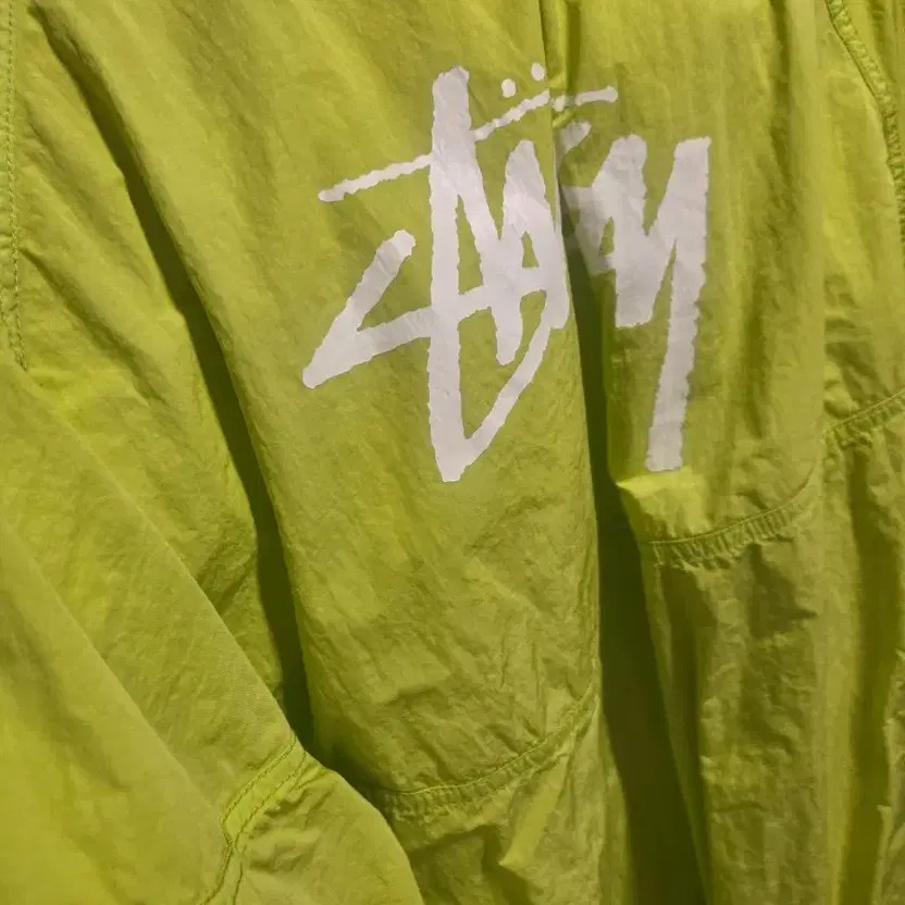 Nike Stussy Fluorescent Anorak, XL, Lightly Used thumbnail 2