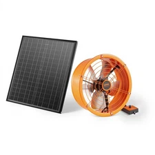 14in Gable Mount Attic Exhaust Fan 1300 CFM with Adjustable Thermostat