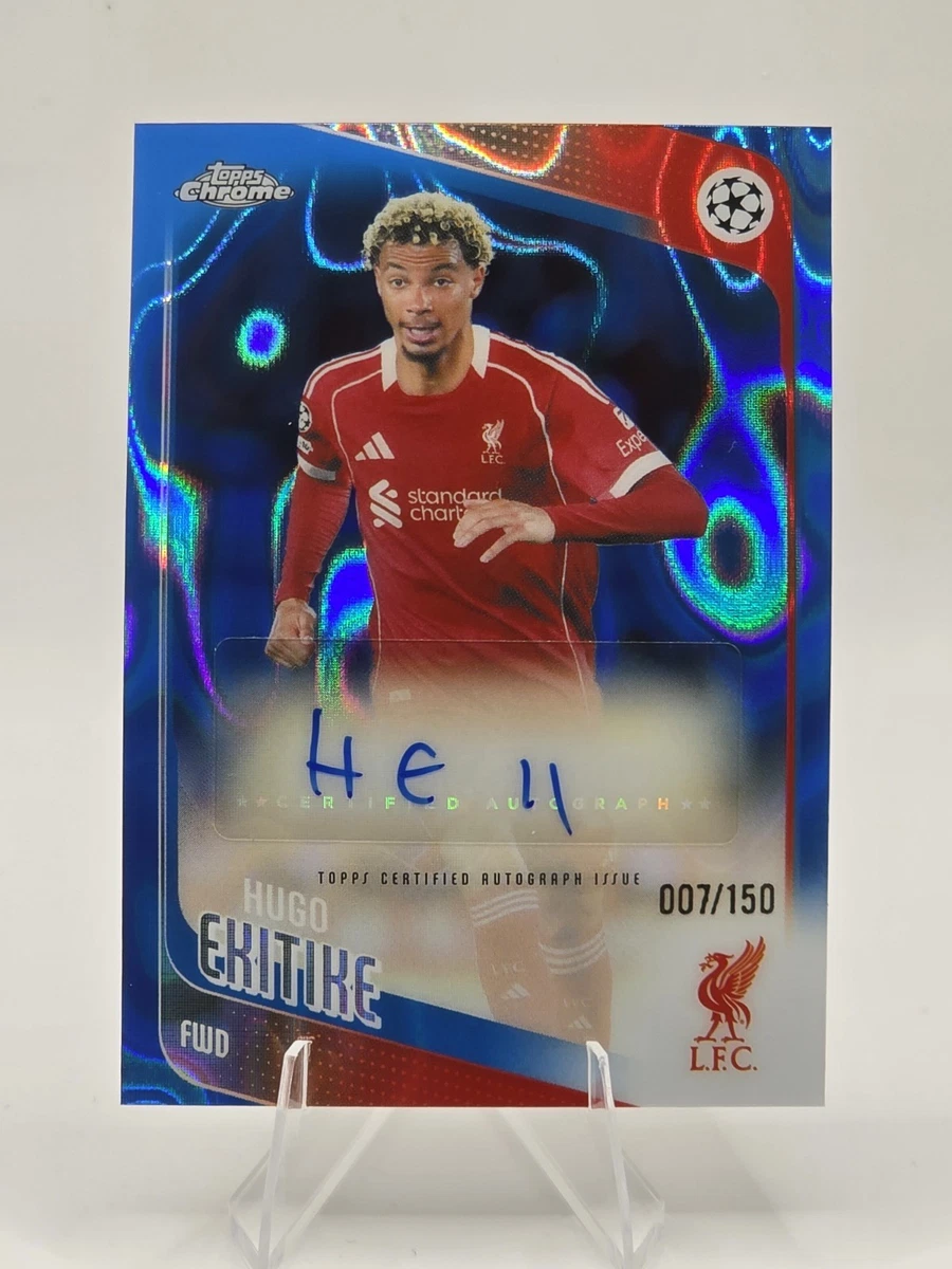 2025-26 Topps Chrome Premier League - Hugo Ekitike #CA-HE for sale