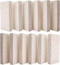 12 Pieces Insulating Fire Brick for Ovens, Kilns, Blacksmith, Fireplaces, Forges