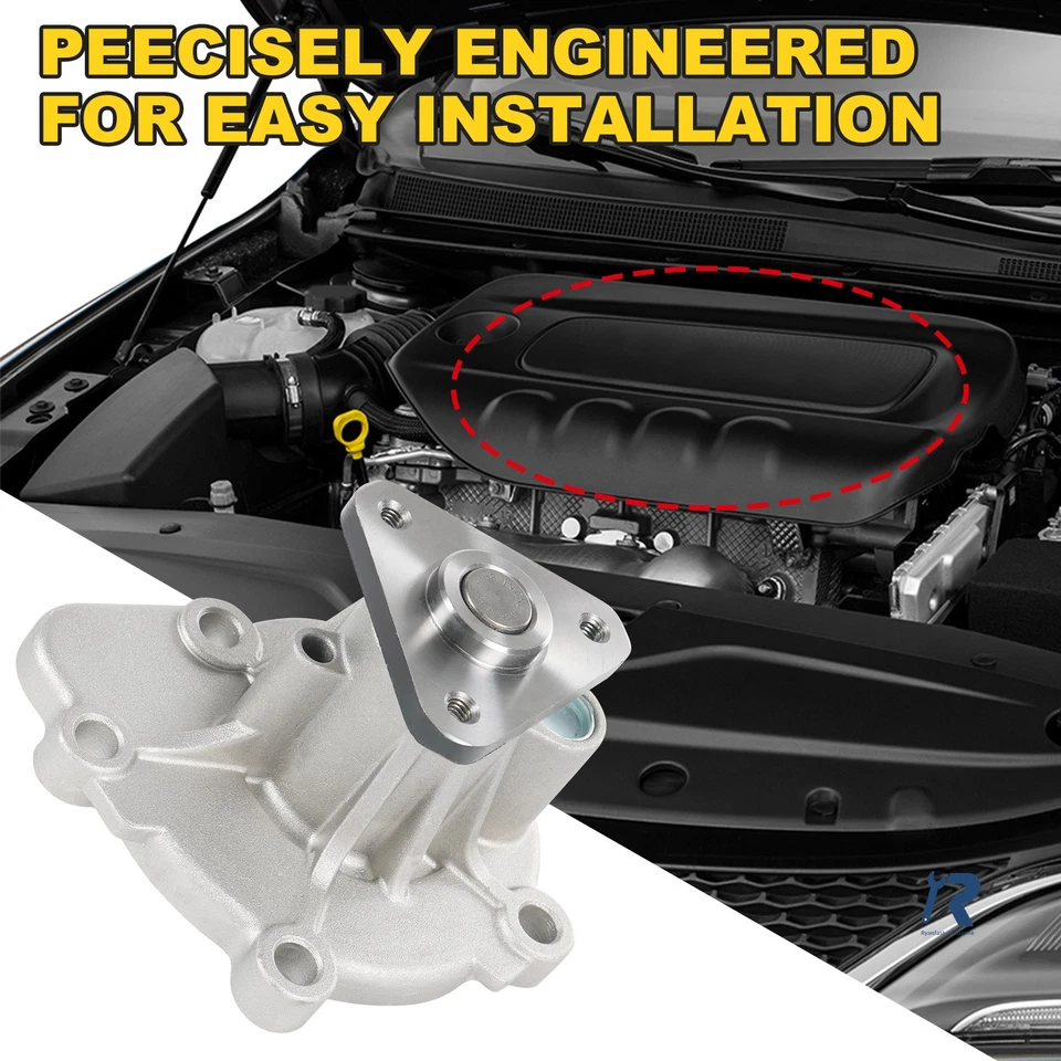 Bomba de agua para Chrysler 200 Dodge Jeep Compass Mitsubishi Lancer 2.0 2.4L 07-17  Foto 3 de 4