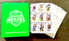 2026 NRL SELECT LEAGUE HEROES COMPLETE 269 COMMON TRAD/CARDS W/FOLDER & SLEEVES