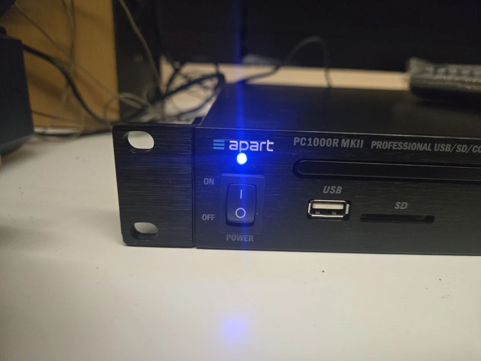 Apart PC1000R MKII Cd Player MP3 - SD PROFESSIONAL With XLR - Bild 4 von 4