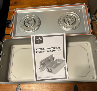 Medline Steriset Full-Size Sterilization Container made in germany