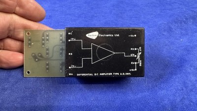  Vintage, FENLOW ELECTRONICS, D.C DIFFERENTIAL Verstärker, A.D 2005, N.O.S