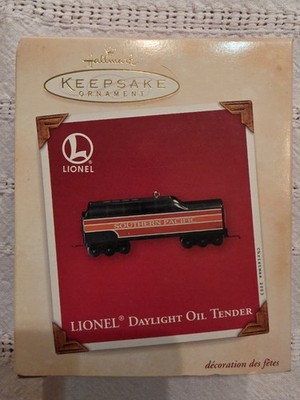 Hallmark Keepsake Lionel Daylight Oil Tender 2003 QX8449