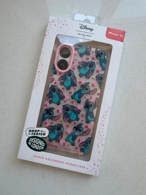 Disney x Skinnydip Stitch iPhone 16 Handyhülle - Stoßdämpfend