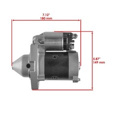 12 Volt Starter for Kawasaki Engine Starter FC540V / 17Hp 21163-2093 128000-7940