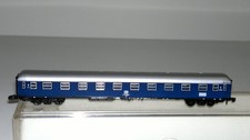 Märklin Spur Z mini-Club 8710 Schnellzugwagen blau 1 Klasse top in OVP ansehen.