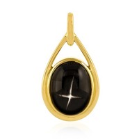 Cavill Diopsid AnhäNger 24,22Ct 9K Gelbgold Tropfen Damen Schmuck