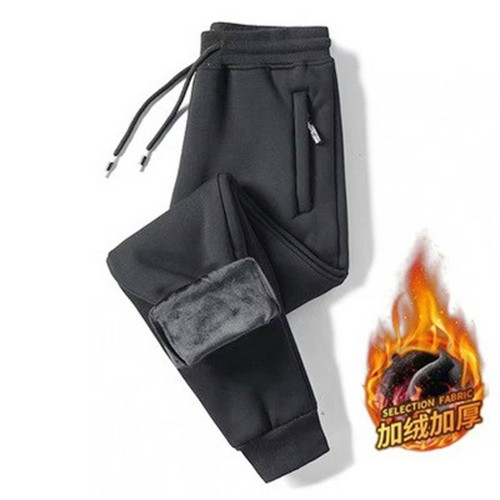 M-5XL Dicke Thermo Warme Hose Fleece Gefüttert Hose Jogger Winter Herren Sweatpant - Bild 7 von 16