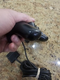 Sony PS2 BLACK Wired Controller OEM DualShock PlayStation 2 AUTHENTIC Read