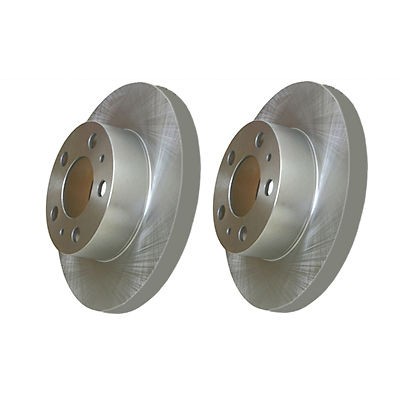 For Volvo 200, 240, 260 (75-87) (with solid discs) Front Brake Discs (Pair)