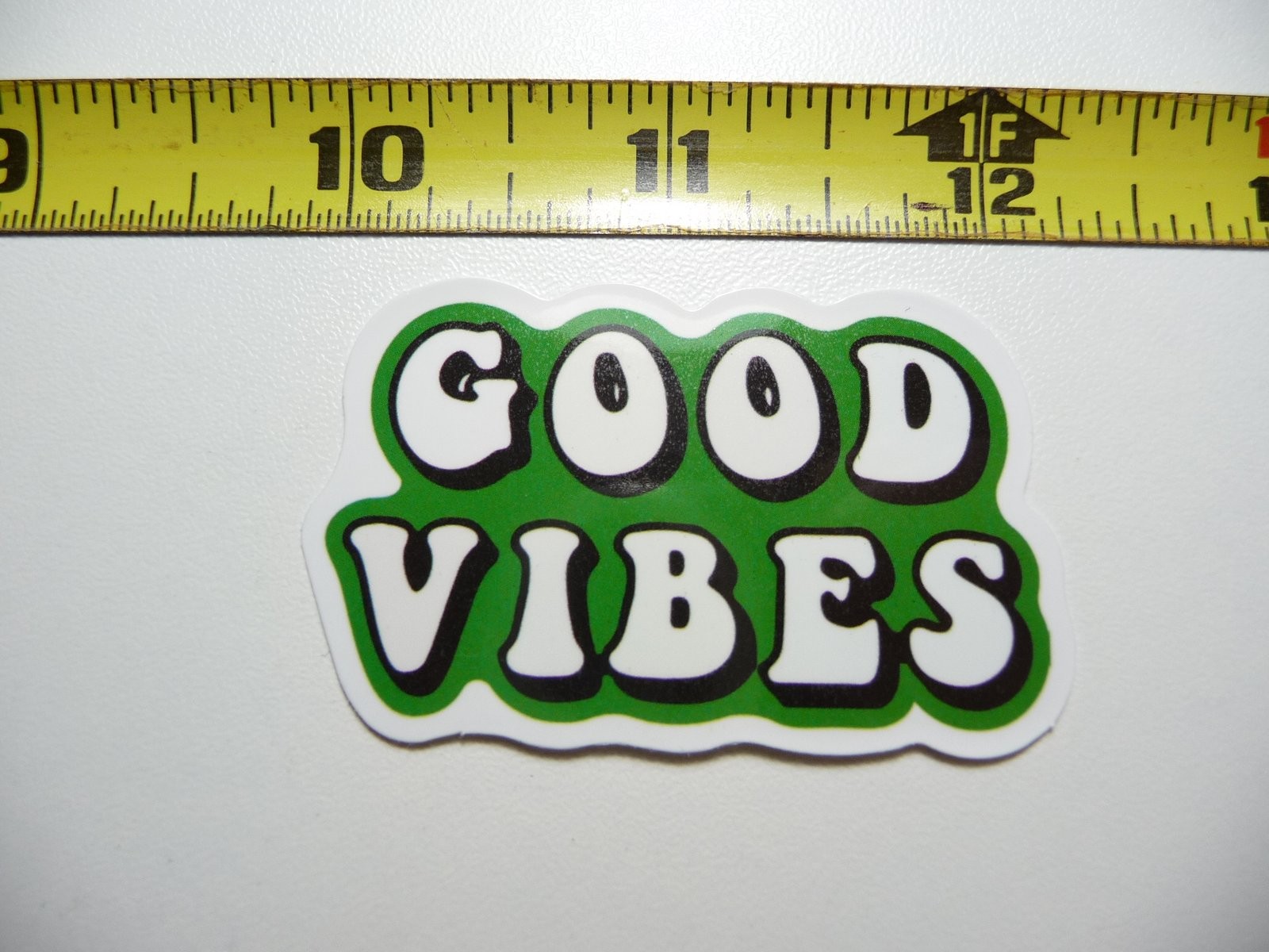Good Vibes Motivational Decal Sticker for Positive Attitude & Kindness