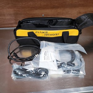 Fluke Networks Carrying Case Bag 17x6x6 +CAT5 Coupler+Cables PN 2568884 Lot ✅