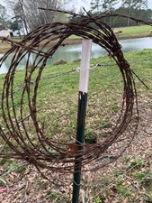 Vintage barbed wire rustic multiple 6ft pieces