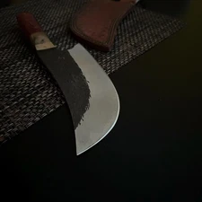 Custom Hand Forged Handmade Mega Chef Cleaver – Premium High-Carbon Steel Blade
