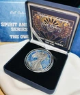 Spirit Animal Series American Eagle The Owl 1oz .999 Silver Colorized 2022
