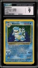 Pokemon Blastoise Base Set Unlimited Holo Rare #2 CGC 9 Mint