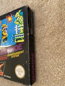 Gumshoe Nintendo NES Black Box Game PAL Boxed With Manual PAL & Protector