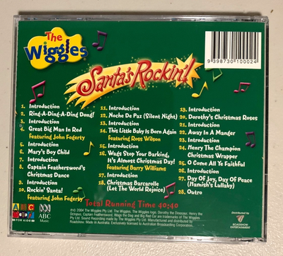 MR 5) The Wiggles Santa's Rockin'! Audio CD, 2004 | eBay