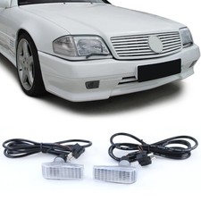 Seitenblinker Weiß Paar für Mercedes C Klasse W202 SL R129 W140 190 W201 Seitenblinker Weiß Paar für Mercedes C Klasse W202 SL R129 W140 190 W201