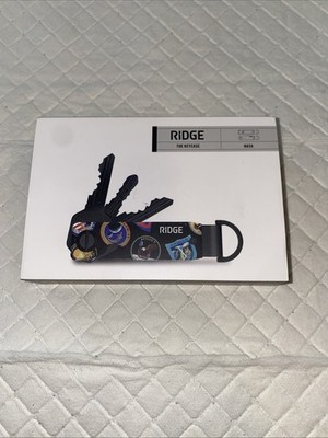 RIDGE Keycase *** NASA Edition *** NEW in Box Keychain Organizer