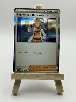 PROFESSOR'S RESEARCH [PROFESSOR SADA] 189/198 HOLO SCARLET & VIOLET POKEMON NM/M