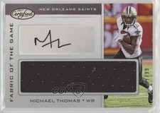 2017 Certified Fabric of the Game Signatures 77/99 Michael Thomas Auto e6p