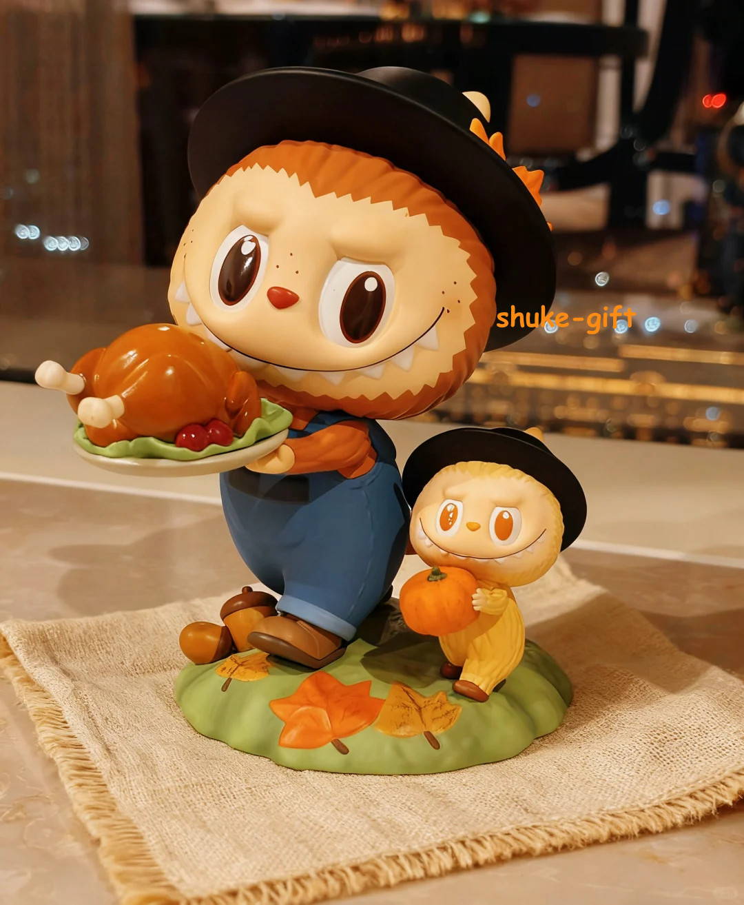 Authentic The Monsters Thanksgiving Figurine Hot Cute Toy Gift