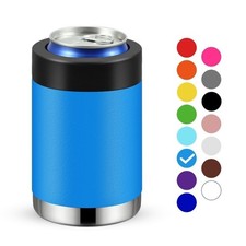 304 Stainless Steel Lidless Insulated Cup Dual Layer Can Cooler  Cold Storage