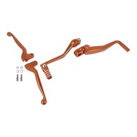 SET Style-Hebel Orange Eloxiert FüR S51 Enduro