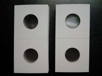 New 2x2 Nickel Cardboard Coin Holders Flips Qty of 50 Protector Buffalo V