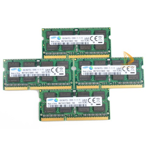 Samsung 8GB 2RX8 PC3L-12800S DDR3 1600MHZ 1.35V SODIMM RAM Laptop Memory lot - Picture 9 of 14