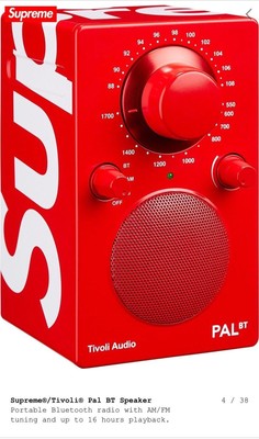 supreme bluetooth speaker