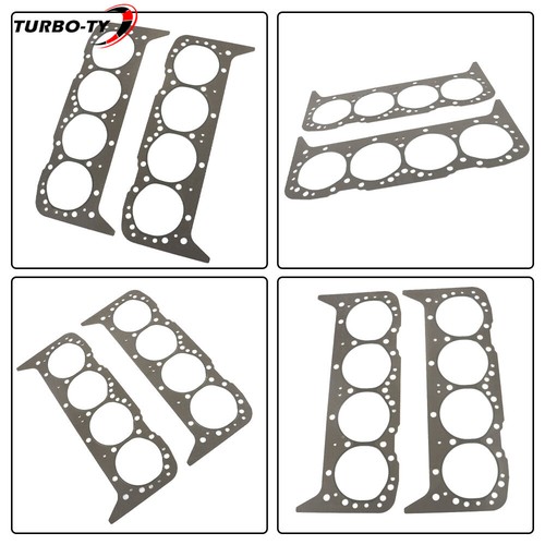 Juego de 2 juntas de culata de motor aptas para Chevrolet 350 V8 5,7 L 7733 - Imagen 13 de 14