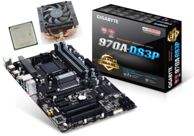 Ga 970a Ds3p Gigabyte Fx 6300 Motherboard AMD FX-6300 6-CORE CPU
