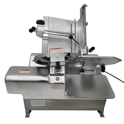 110v Automatic Commercial Electric Frozen Meat Slicer Cutting Machine Restaurant