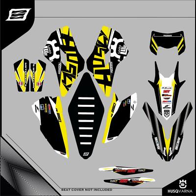 KIT Grafik Aufkleber für Husqvarna TC FC TE FE 125 250 300 350 450 14 - 15 
