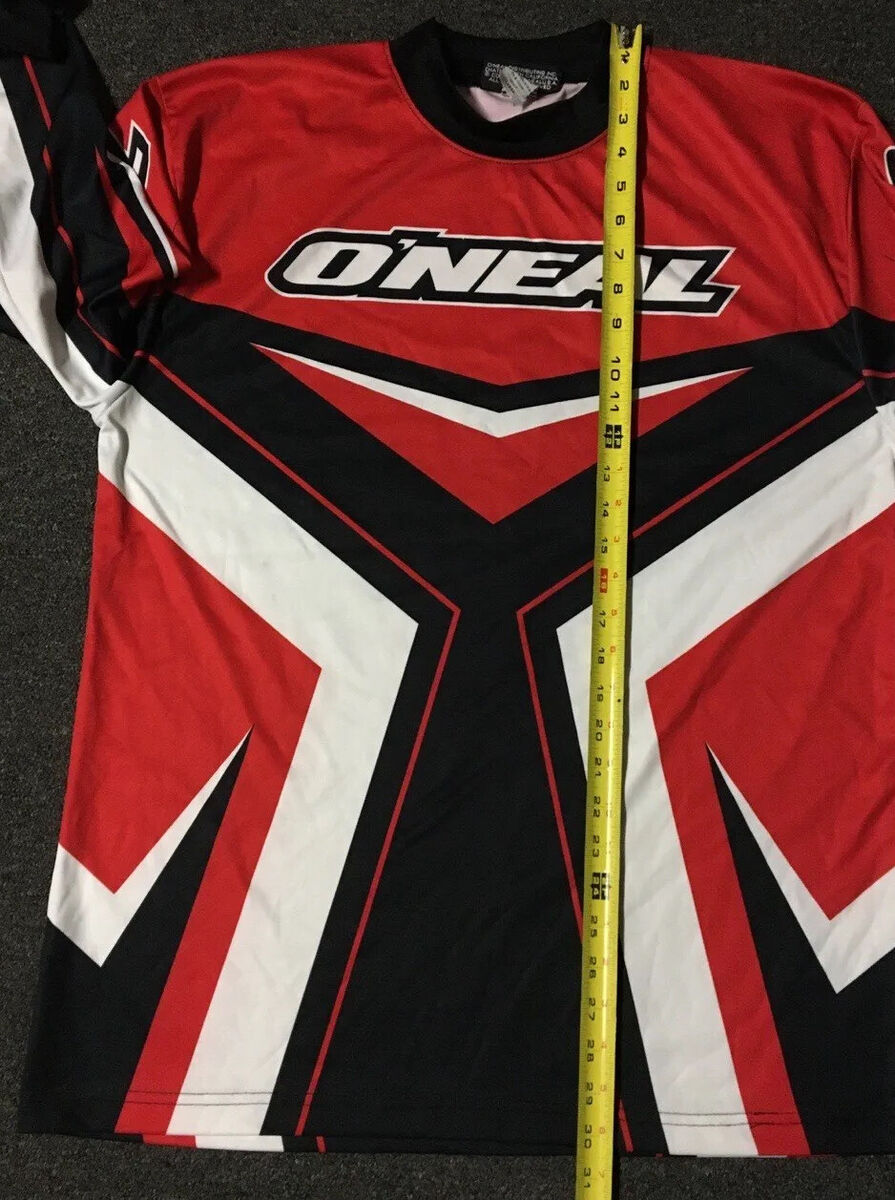 Vtg Oneal Motocross Racing Jersey L MX Dirt Bike Fox Image Vtg Oneal Motocross Racing Jersey L MX Dirt Bike Fox Image
