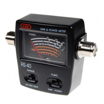 K-PO RS-40 Stehwellenmeßgerät - sehr kompakt - 140-150 MHz / 430-450 MHz